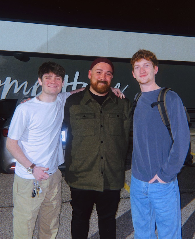 Jack Parr, Aaron Salvato, and Trayden Daniels from Cohort 01